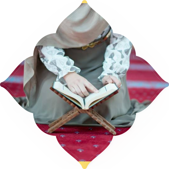 Quran teaching illustration